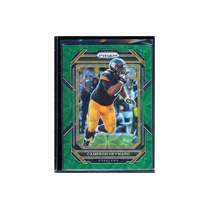 Cameron Heyward 2022 Panini Prizm Football Green Scope /75