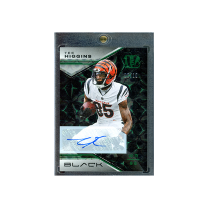 Tee Higgins 2023 Panini Black Football Auto /10