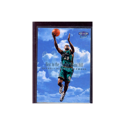 Grant Hill 1999-2000 Fleer Ultra Basketball Heir to the Throne