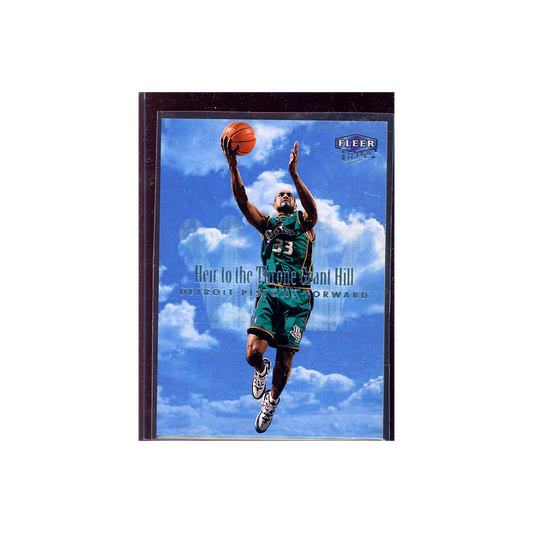 Grant Hill 1999-2000 Fleer Ultra Basketball Heir to the Throne