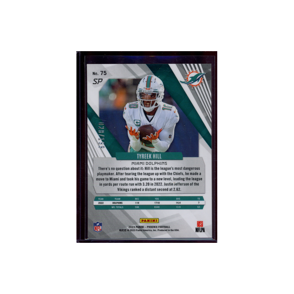 Tyreek Hill 2023 Panini Phoenix Football Red /199