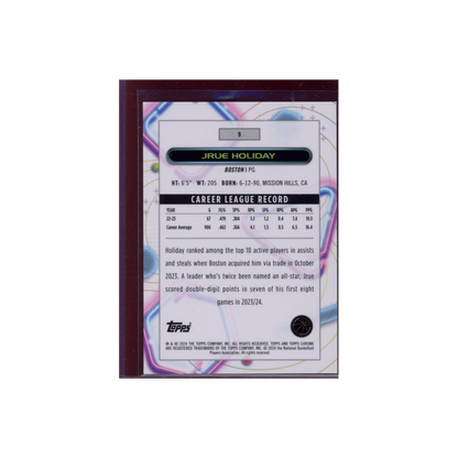 Jrue Holiday 2023-24 Topps Chrome Basketball Orange /25
