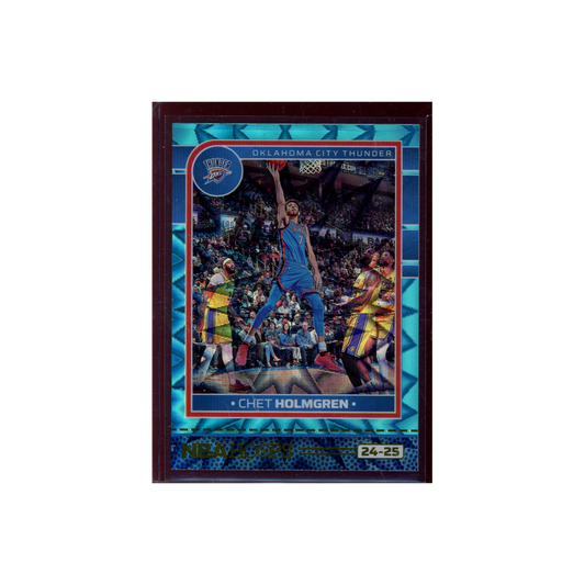 Chet Holmgren 2024-25 Panini Hoops Basketball Teal Explosion