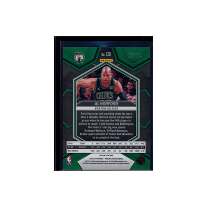 Al Horford 2023-24 Panini Mosaic Basketball Blue Fast Break /85