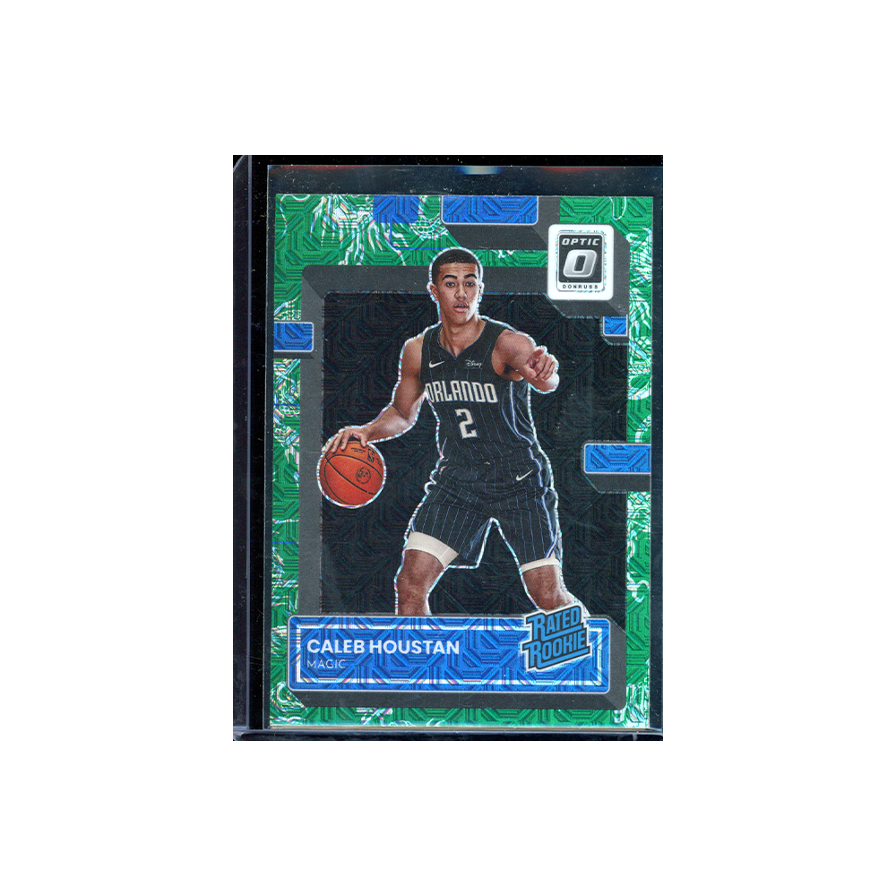 Caleb Houstan 2022-23 Panini Donruss Optic Basketball Rated Rookie Dragon Choice