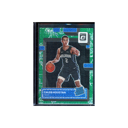 Caleb Houstan 2022-23 Panini Donruss Optic Basketball Rated Rookie Dragon Choice