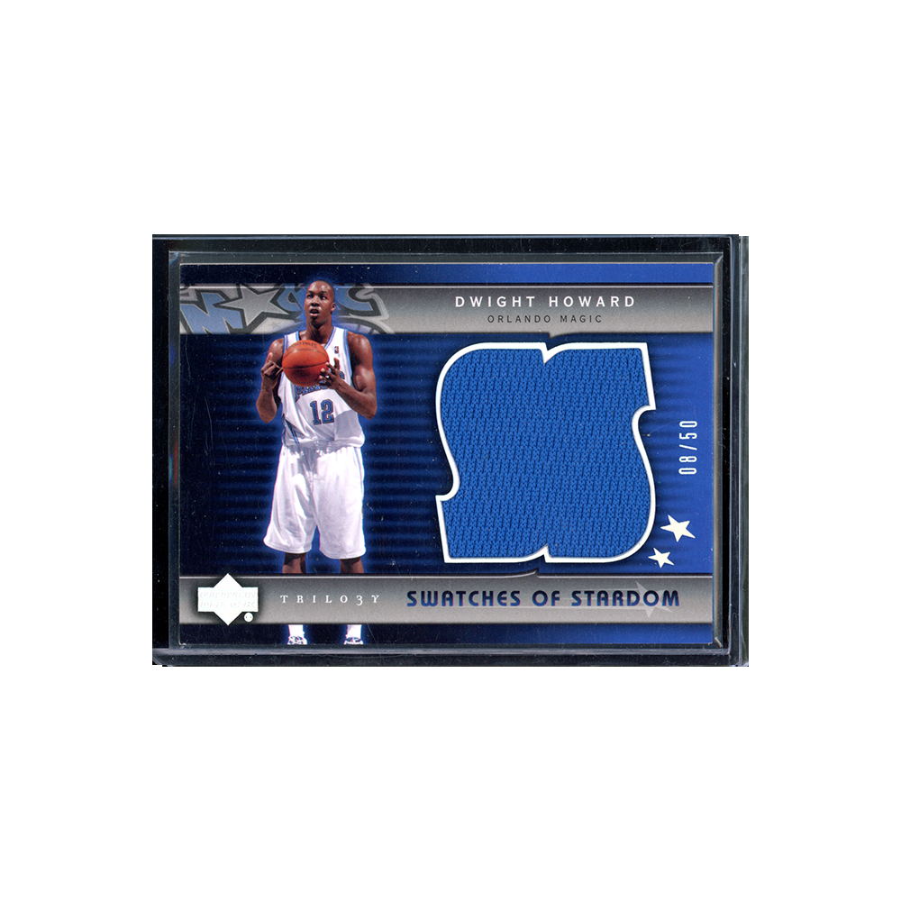 Dwight Howard 2005 Upper Deck Basketball Swatches of Stardom Patch /50