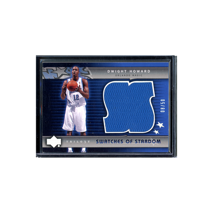 Dwight Howard 2005 Upper Deck Basketball Swatches of Stardom Patch /50