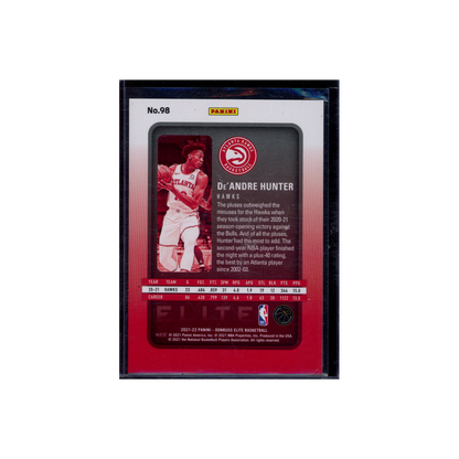 De'Andre Hunter 2021-22 Panini Donruss Elite Basketball Purple /49