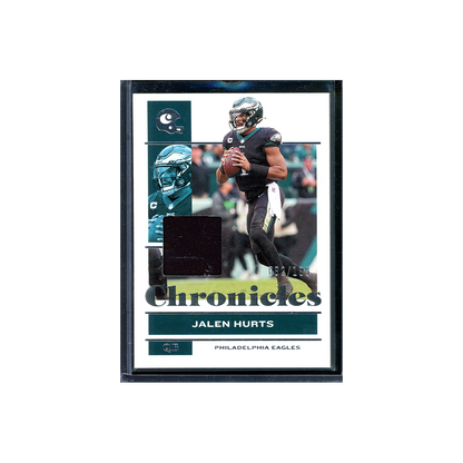 Jalen Hurts 2021 Panini Chronicles Prestige Football Patch /199