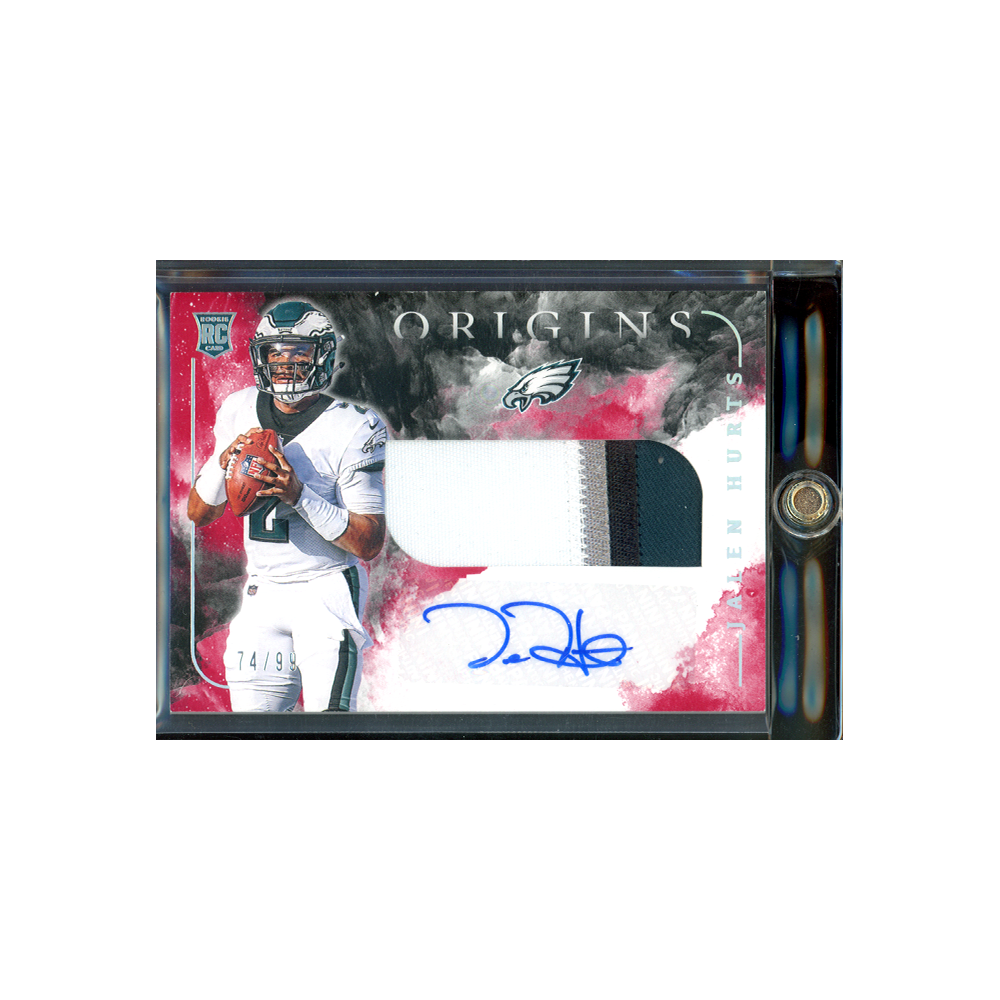 Jalen Hurts 2020 Panini Origins Football RPA Red /99