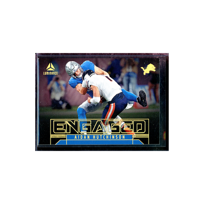 Aidan Hutchinson 2023 Panini Luminance Football Engaged