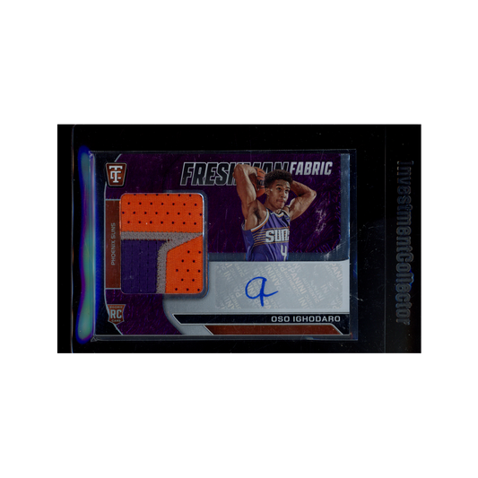 Oso Ighodaro 2024-25 Panini Totally Certified Basketball RPA /49