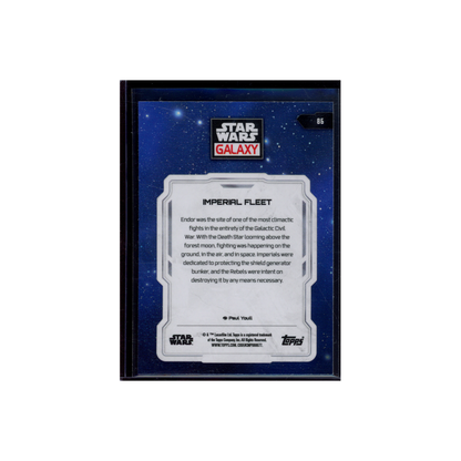 Imperial Fleet 2024 Topps Star Wars Galaxy Chrome