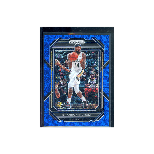 Brandon Ingram 2022-23 Panini Prizm Basketball Blue Fast Break Prizm /150