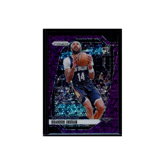 Brandon Ingram 2024-25 Panini Prizm Basketball Purple Fast Break /75