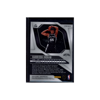 Harrison Ingram 2024-25 Panini Prizm Basketball Rookie Silver #254