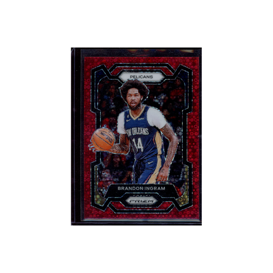 Brandon Ingram 2023-24 Panini Prizm Basketball Red Fast Break /100