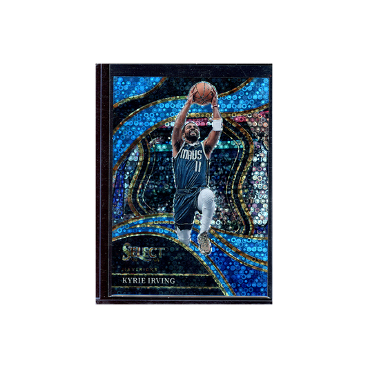 Kyrie Irving 2023-24 Panini Select Basketball Courtside Light Blue Disco /99
