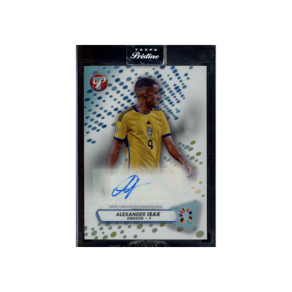 Alexander Isak 2024 Topps Pristine Auto