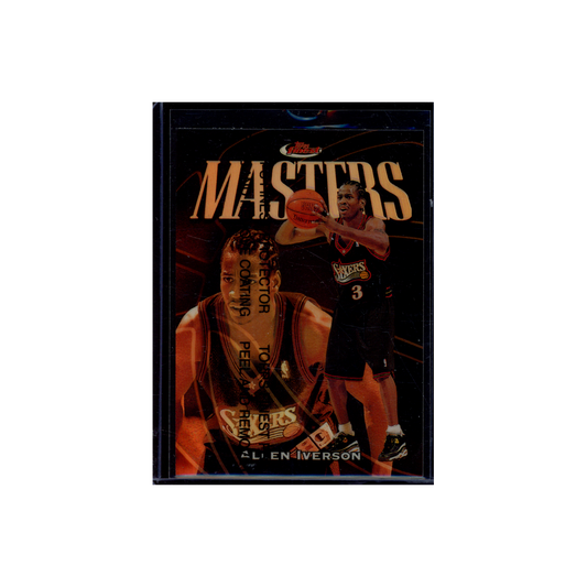 Allen Iverson 1997-98 Topps Finest Master With Coating #183
