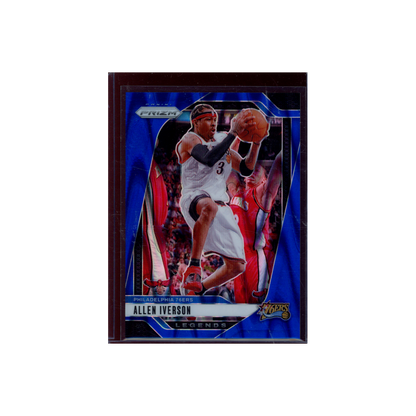 Allen Iverson 2024-25 Panini Prizm Basketball Blue /99