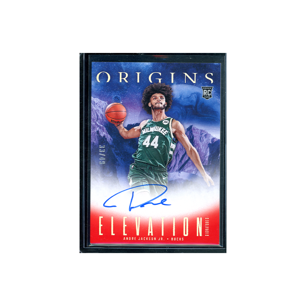 Andre Jackson Jr 2023-24 Panini Origins Basketball Elevation Rookie Auto /49