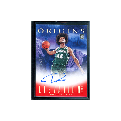 Andre Jackson Jr 2023-24 Panini Origins Basketball Elevation Rookie Auto /49