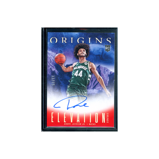 Andre Jackson Jr 2023-24 Panini Origins Basketball Elevation Rookie Auto /49