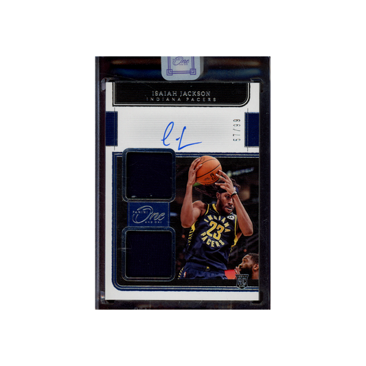 Isaiah Jackson 2021-22 Panini One and One Basketball RPA /99