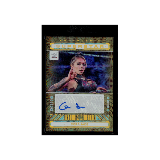 Cora Jade 2024 Panini Photogenic WWE Superstar Auto Fireworks /5
