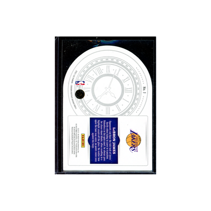 Lebron James 2021-22 Panini Crown Royale Basketball Test of Time /75 #1