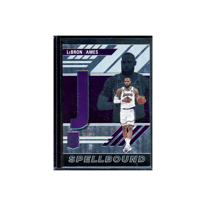 LeBron James 2023-24 Panini Donruss Elite Basketball Spellbound "J"