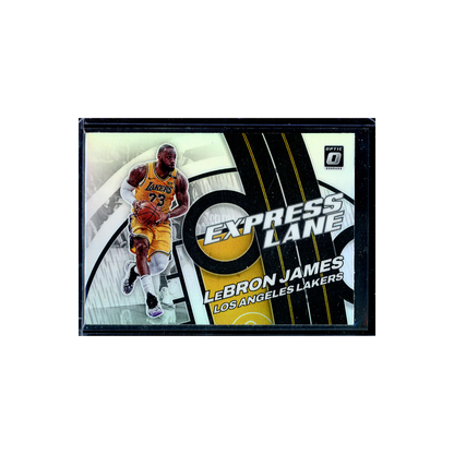LeBron James 2021-22 Panini Donruss Optic Basketball Express Lane Holo