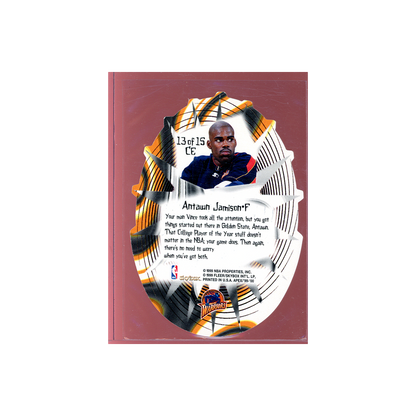 Antwan Jamison 1999 Skybox Apex Cutting Edge Die-Cut