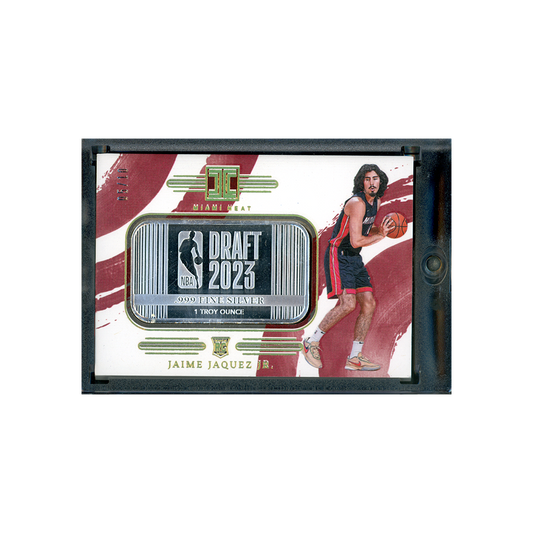 Jaime Jaquez Jr. 2023-24 Panini Impeccable Basketball Silver Bar Rookie /10