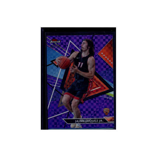 Jaime Jaquez Jr. 2024 Topps Finest Basketball Purple Geometric /99