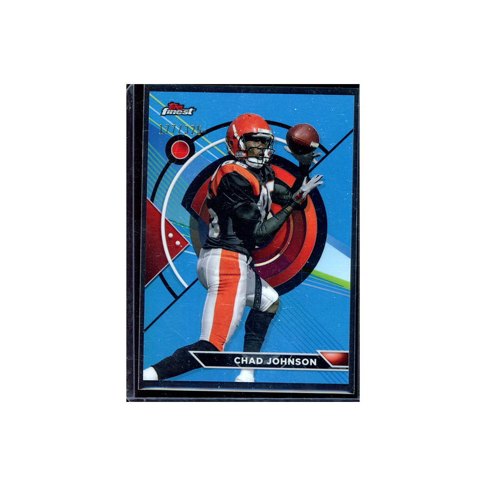 Chad Johnson 2023 Topps Composite Football Finest Blue /325