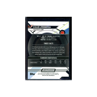 Chad Johnson 2023 Topps Composite Football Finest Die-Cut X-Fractor /74