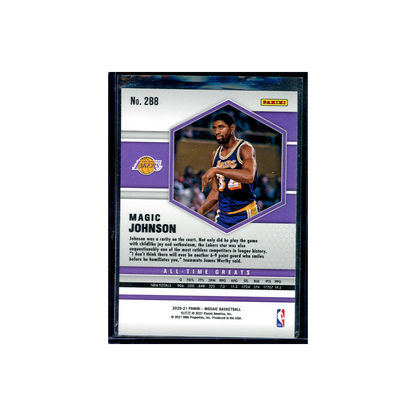 Magic Johnson 2020-21 Panini Mosaic Basketball Mosaic