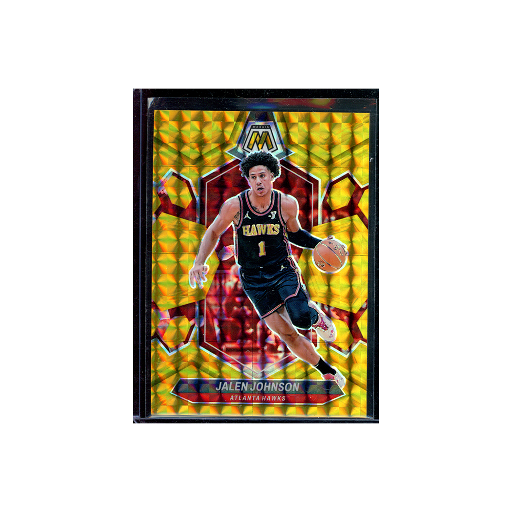 Jalen Johnson 2023-24 Panini Mosaic Basketball Gold /10