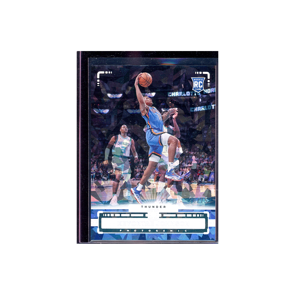 Keyontae Johnson 2023-24 Panini Photogenic Basketball Cracked Ice Rookie /75