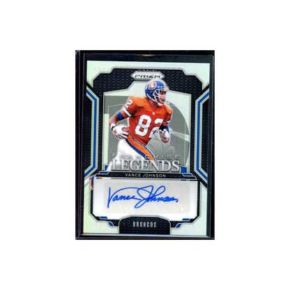 Vance Johnson 2024 Panini Prizm Football Franchise Legends Car /149