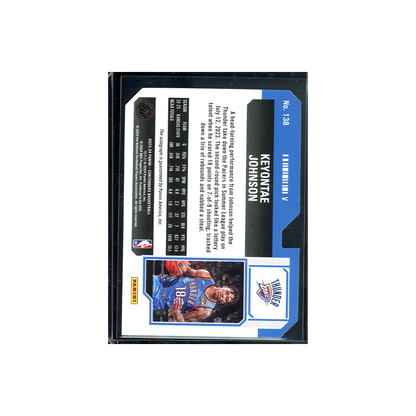 Keyontae Johnson 2023-24 Panini Contenders Basketball Rookie Ticket Stub Auto /18