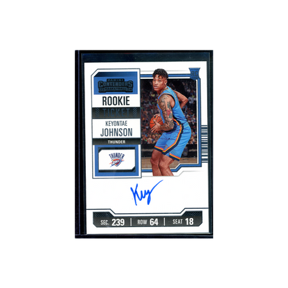 Keyontae Johnson 2023-24 Panini Contenders Basketball Rookie Ticket Auto