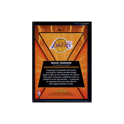 Magic Johnson 2024-25 Panini Hoops Basketball High Voltage #1