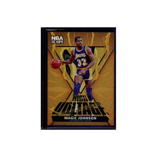 Magic Johnson 2024-25 Panini Hoops Basketball High Voltage #1