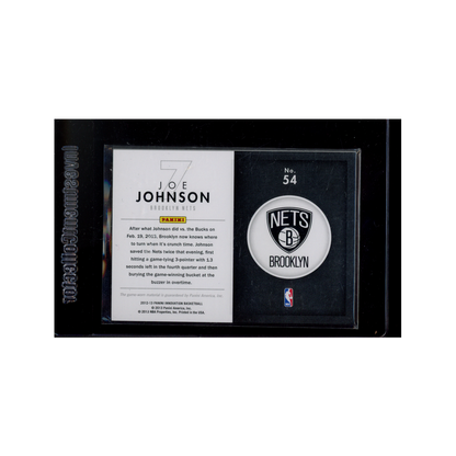 Joe Johnson 2012-13 Panini Innovation Basketball Game-Worn Jersey /99