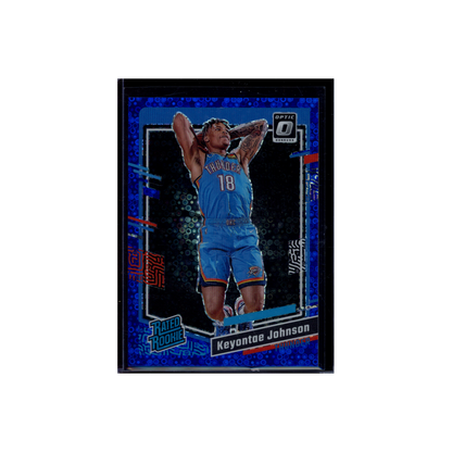 Keyontae Johnson 2023-24 Panini Donruss Optic Basketball Rated Rookie Blue Fast Break /49