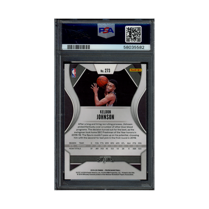 Keldon Johnson 2019 Panini Prizm Basketball Rookie PSA 9